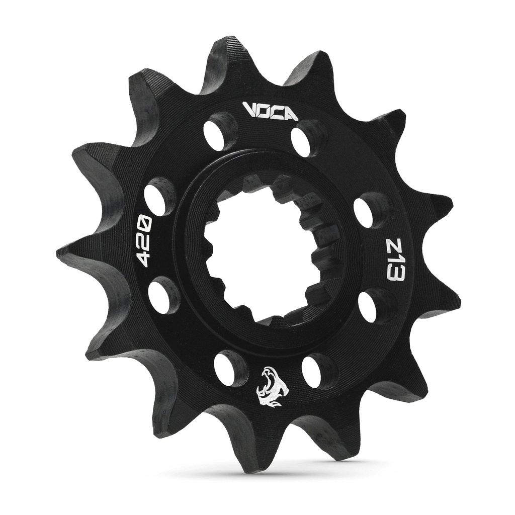 Piñón Minarelli AM6 Z-13 420 VOCA Racing - negro