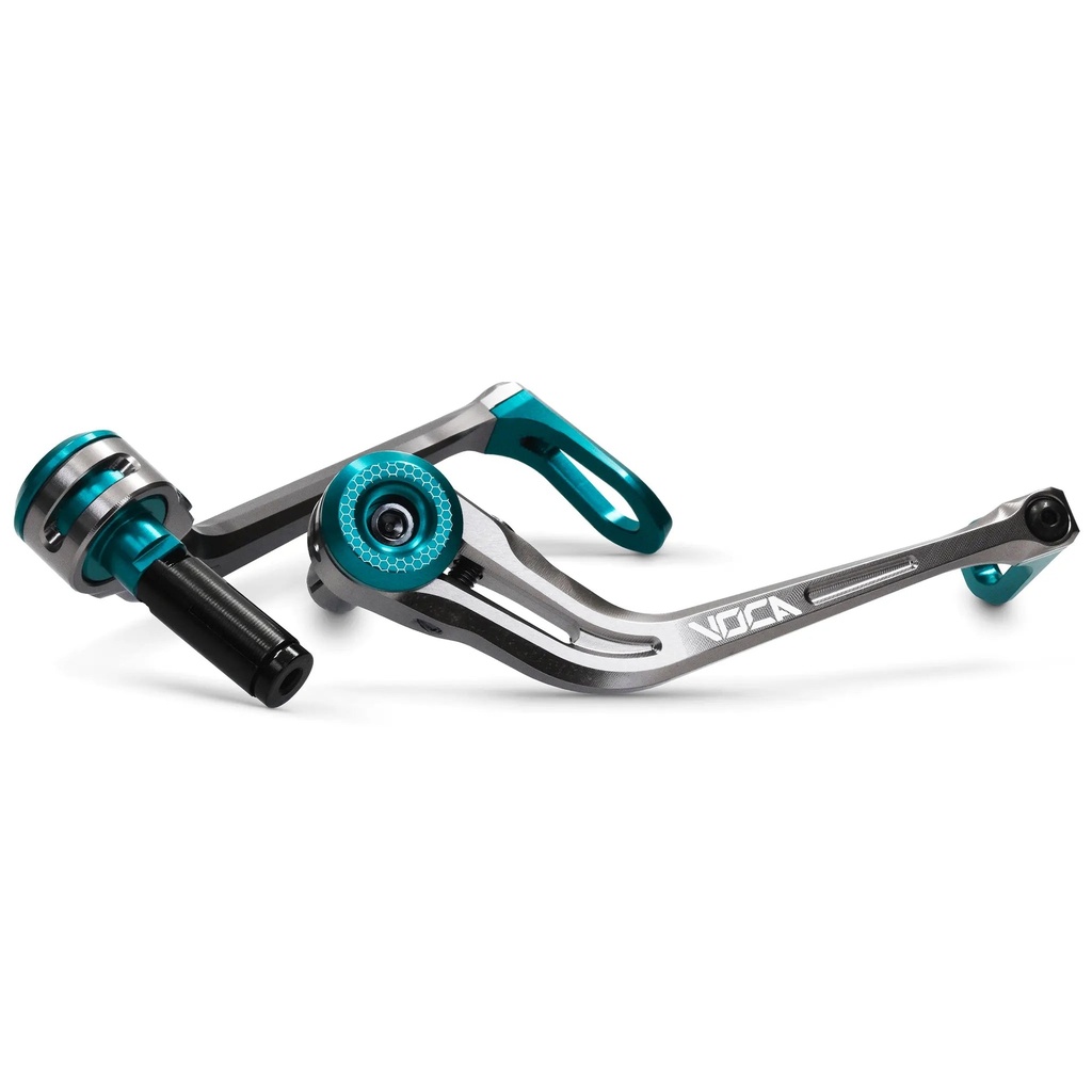 Protector de manetas universal CNC VOCA EVO - azul cyan