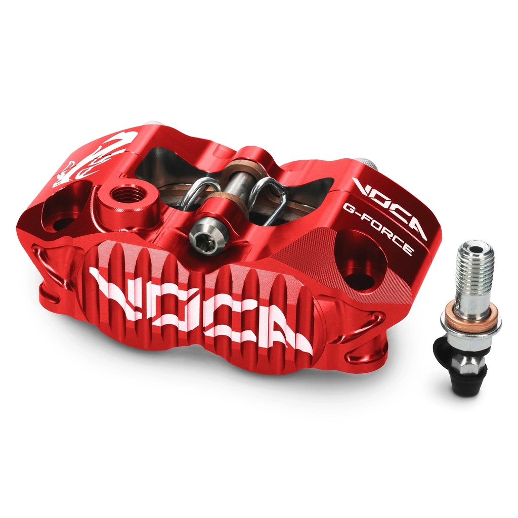 Pinza de freno VOCA G-Force EVO CNC - rojo