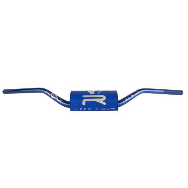 Manillar KRM Pro Ride d=28,6mm con protector - azul