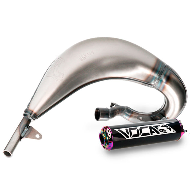 Escape Beta RR Enduro/SM 12-20 lado derecho VOCA Cross (CE) - silenciador neocromado