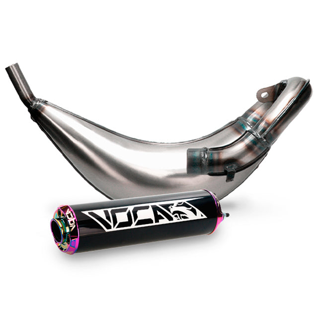 Escape VOCA CROSS 50/70cc (CE) Fantic - silenciador neocromado