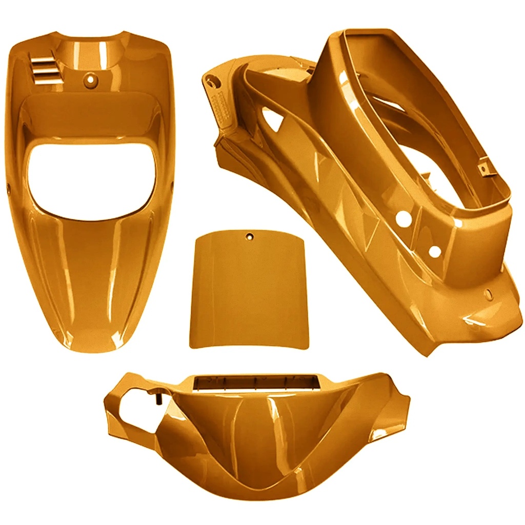 Kit carenados Yamaha BW'S / MBK Booster <04 4 piezas AllPro - dorado metalizado