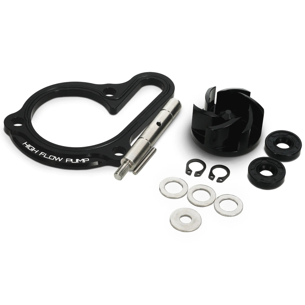 Kit bomba de agua HighFlow Derbi Euro 3 / 4 VOCA CNC - negro