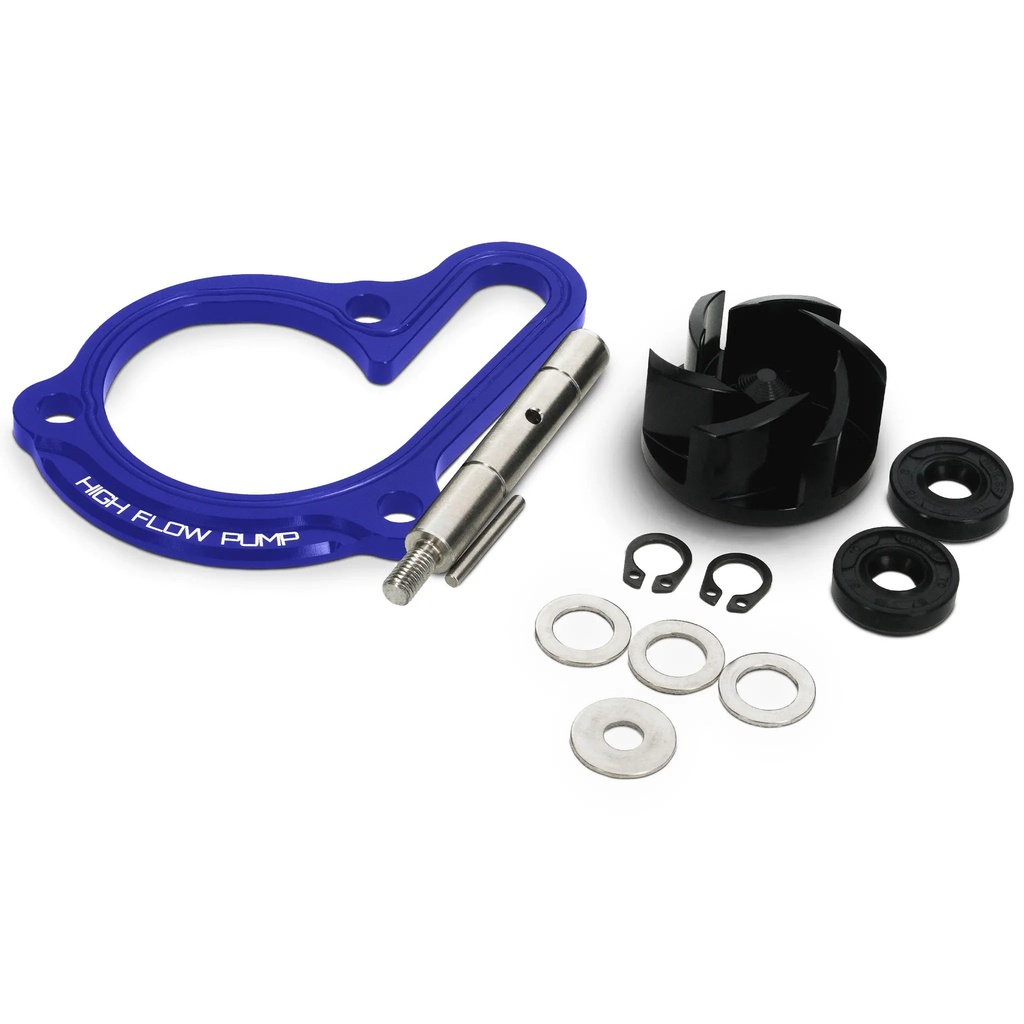 Kit bomba de agua HighFlow Derbi Euro 3 / 4 VOCA CNC - azul