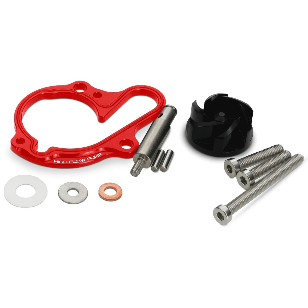 Kit bomba de agua HighFlow Minarelli AM6 VOCA CNC - rojo
