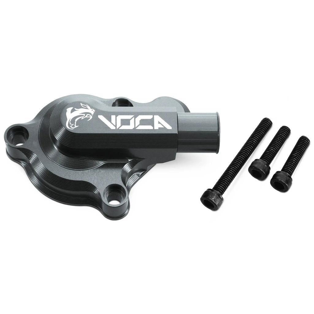 Tapa bomba de agua Derbi Euro 3 / 4 VOCA CNC - gris