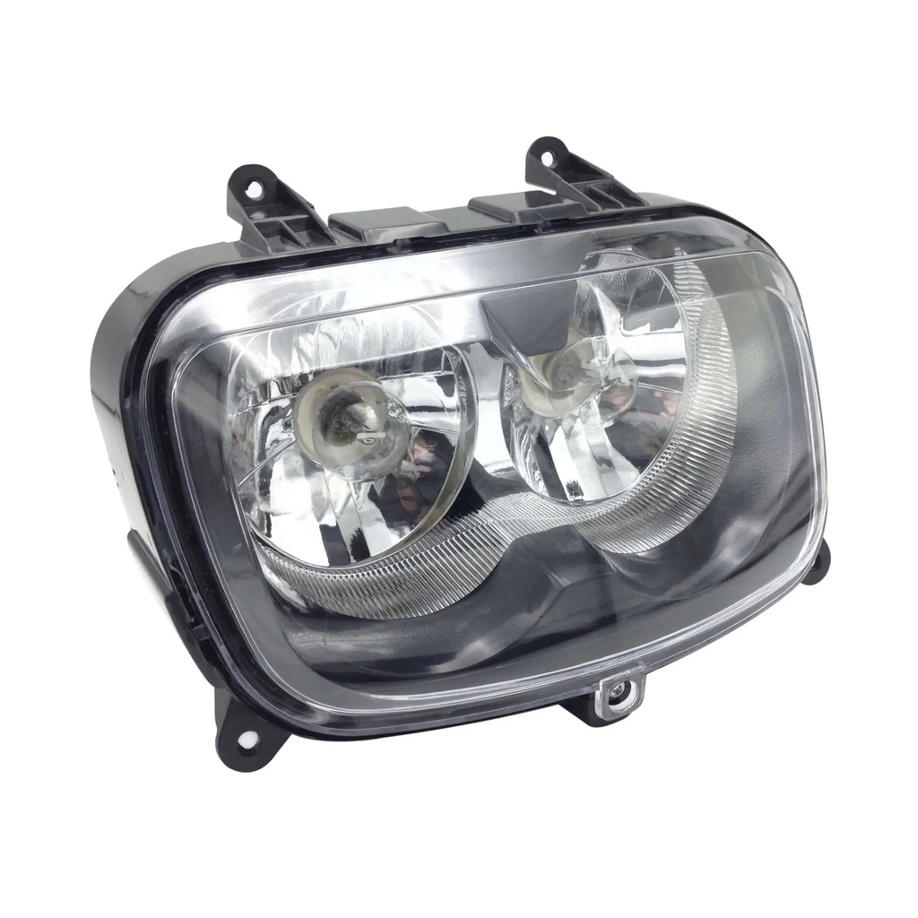 Faro delantero Yamaha BWS / MBK Booster 04-17 transparente AllPro