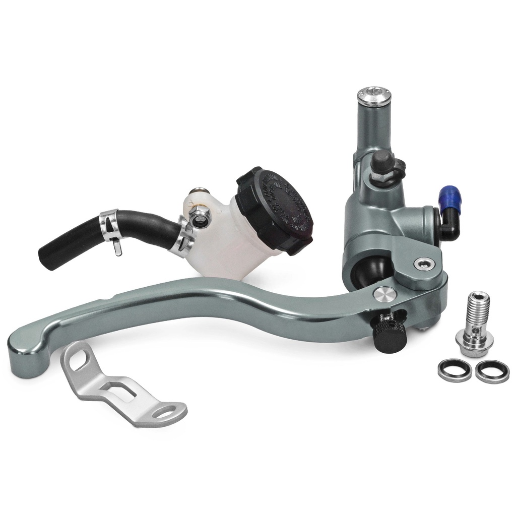 Bomba de freno radial con vaso expansor VOCA Racing - gris