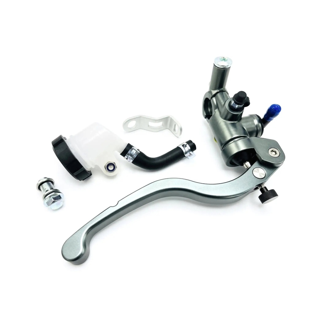 Bomba de freno radial con vaso expansor VOCA Racing - gris