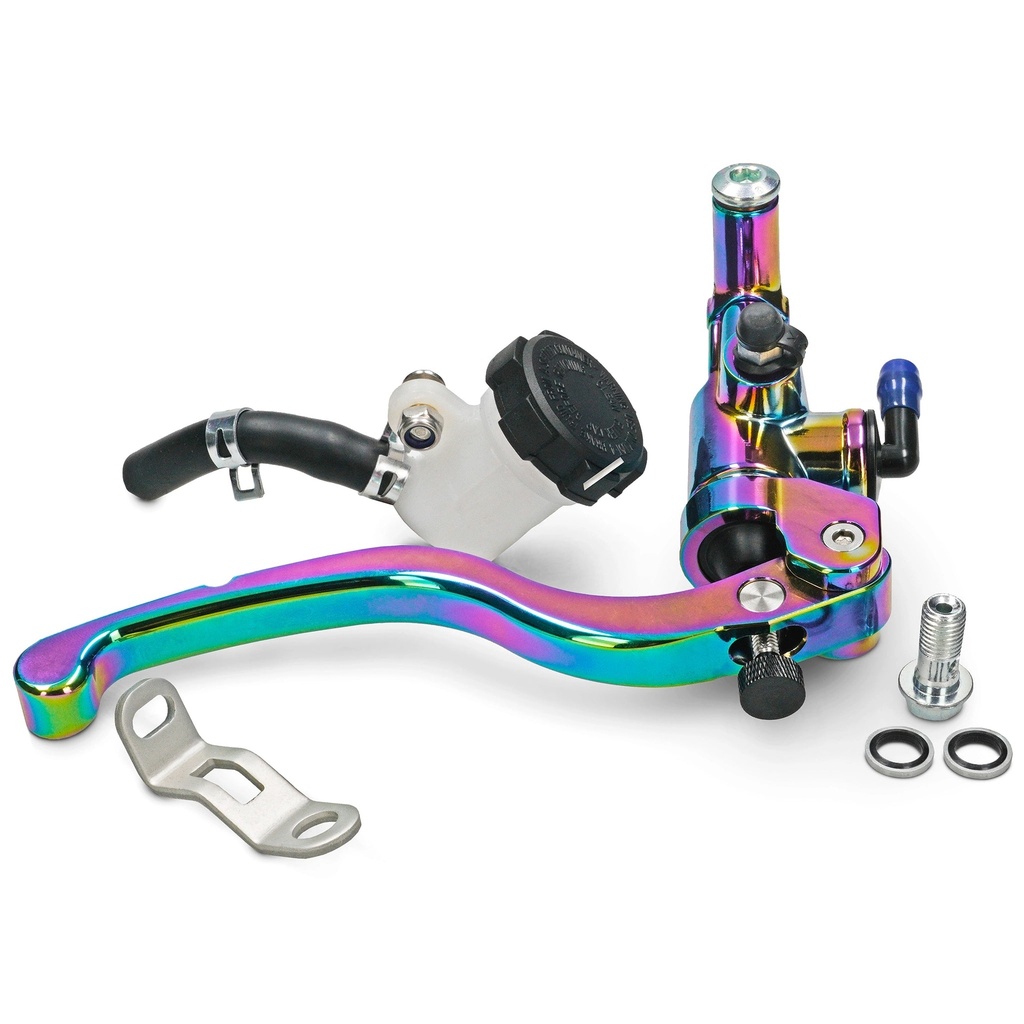 Bomba de freno radial con vaso expansor VOCA Racing - neocromado