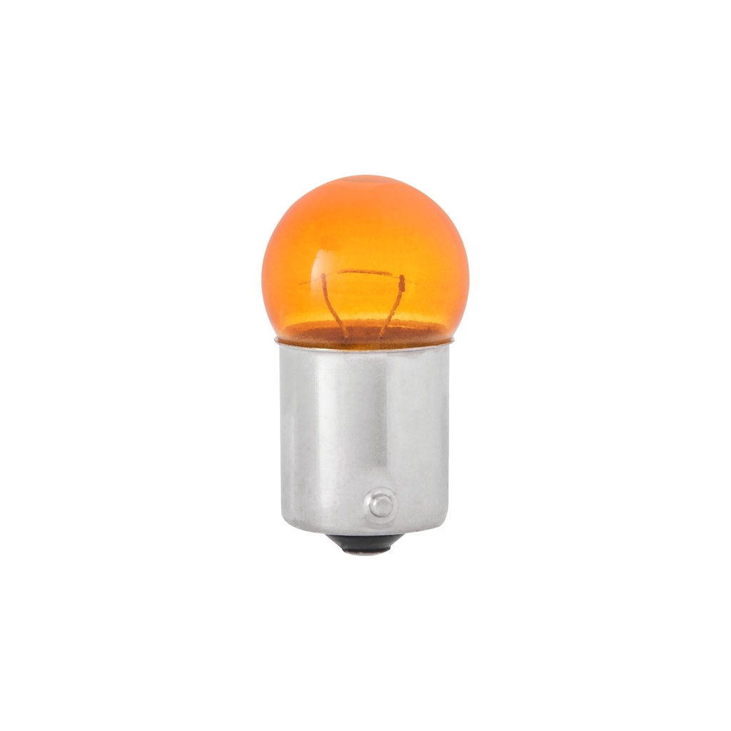 Bombilla intermitente BA15S 12V 10W naranja Allpro