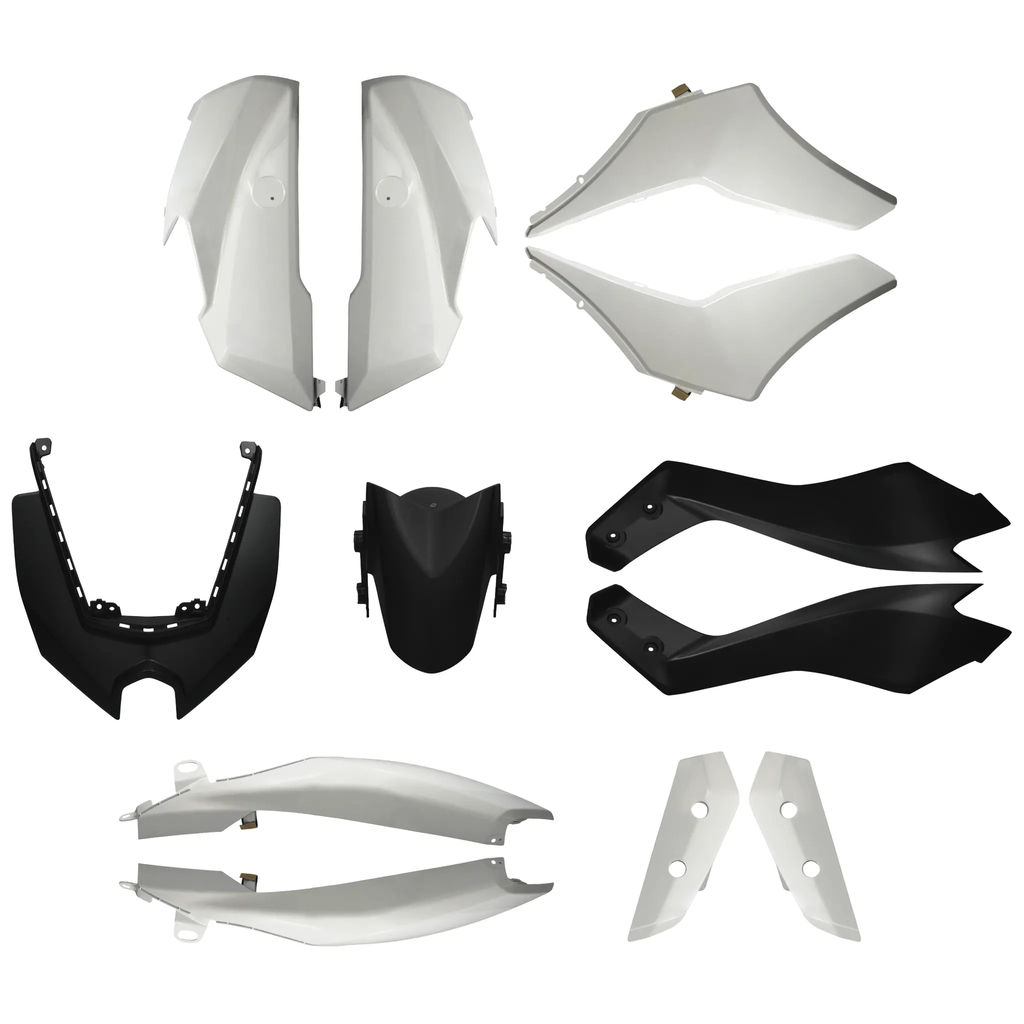 Carenados Yamaha N-MAX Euro 5+ >2025 12 piezas AllPro - Blanco Milky