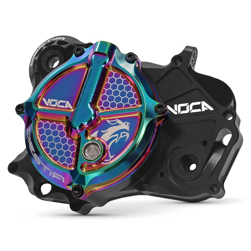 Tapa de embrague completa Derbi Euro 3/4 Voca CNC - neocromado