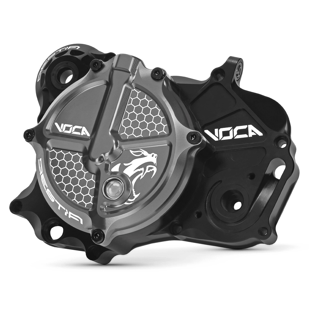 Tapa de embrague completa Derbi Euro 3/4 Voca CNC - gris