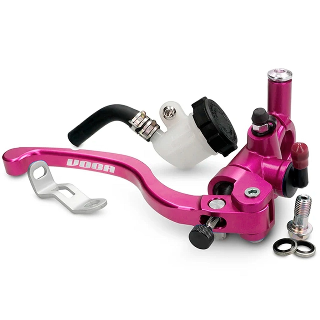 Bomba de freno radial con vaso expansor VOCA Racing - Rosa