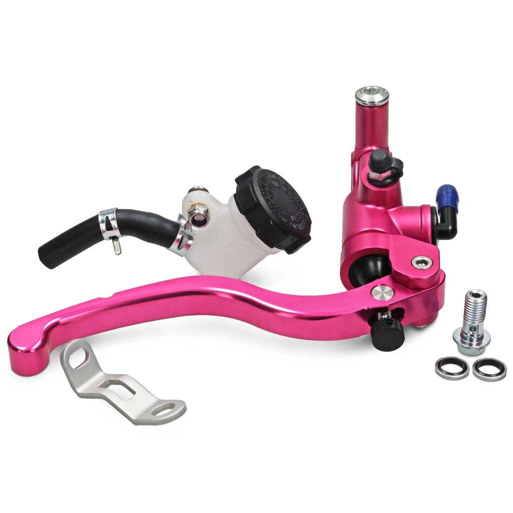 Bomba de freno radial con vaso expansor VOCA Racing - Rosa