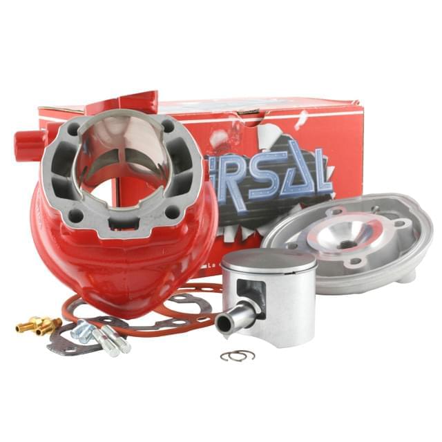 Cilindro (kit) Airsal Racing Extrem 77cc, d.50mm, carrera 39,2, Minarelli horizontal