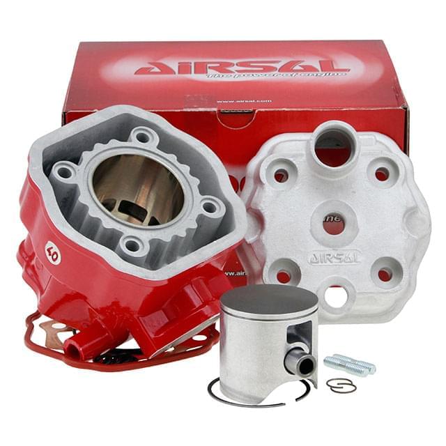 Cilindro (kit) Airsal Racing Extrem 88,3cc, carrera 45mm, Derbi Senda (antiguos modelos)