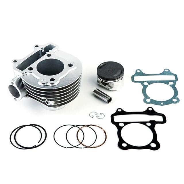 Cilindro (kit) Airsal "Aluminio 149,5cc", d.57,4mm, sin culata, Keeway 4T 125cc AC, Matrix, ARN, F-ACT y Focus 125cc