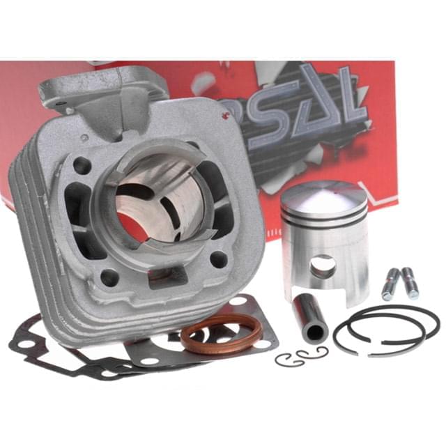 Cilindro Airsal "Alu-Sport 50cc", d.39mm, sin culata, Kymco 2T 50cc Dink AC, Top Boy AC