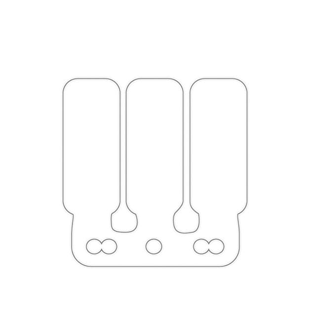 Laminas de Carbono Malossi para caja de Laminas de origen, Derbi Senda EBE-050-EBS050-D50B0 (sp.0,30-0,35-0,40 )