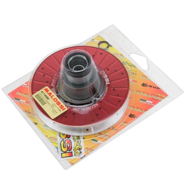 Polea embrague completa Malossi MHR Red-Fury "Furia Rossa" parte fija y movible aluminio Minarelli