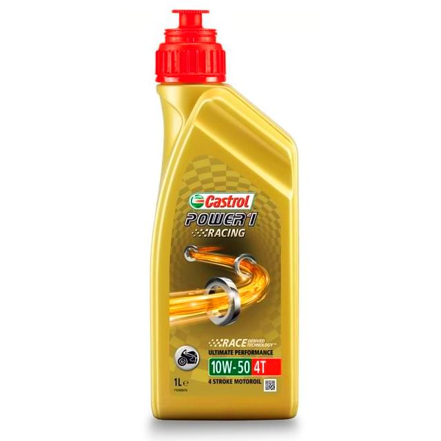Aceite motor 4T 10W50 1L Castrol Power 1 Racing (OAPOW10W50)