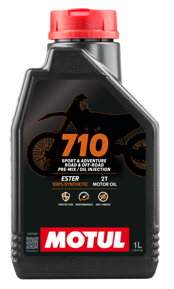 Aceite mezcla 2T 1L Motul 710 sintético