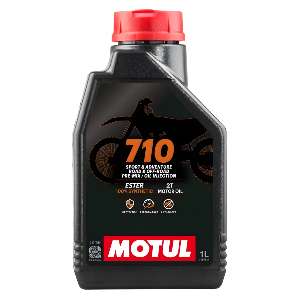 Aceite mezcla 2T 1L Motul 710 sintético