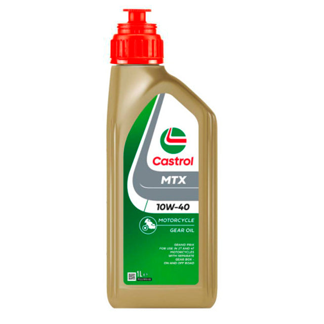 Aceite transmisión 2T/4T 10W40 1L Castrol MTX mineral (OMTX)
