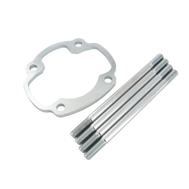 Junta alza cilindro 5mm Minarelli horizontal, incluye espárragos Polini evolution