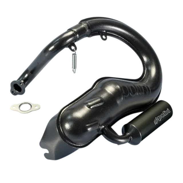 Escape Vespa 125 Primavera-ET3 silenciador aluminio Polini