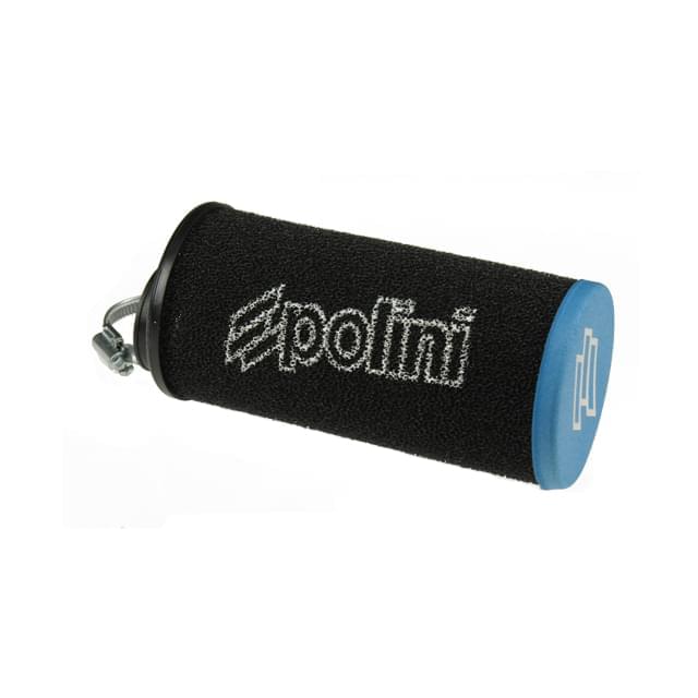 Filtro de aire Polini Evolution II largo, carburadores DellOrto 17,5-21mm, d.39mm, negro