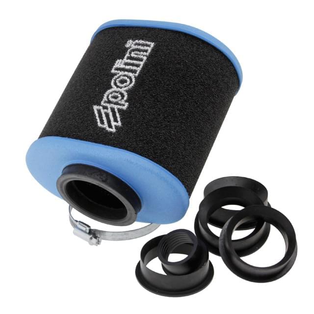 Filtro Polini Big-Evolution 160mm largo d.145mm con acoples de 28-57mm