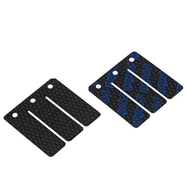 Lamina de carbono (Set), Derbi Senda, azul: 0,30