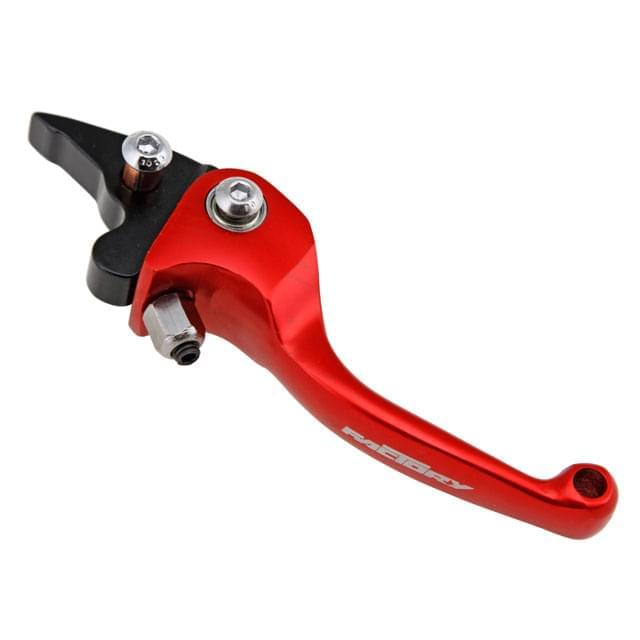 Maneta de freno plegable para PitBike, color rojo
