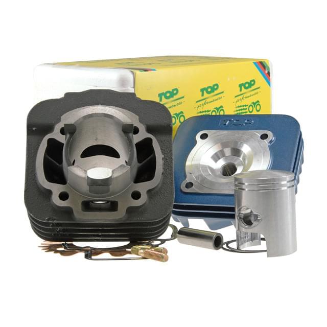 Cilindro (Kit) Top Performances TROPHY 50c.c., con culata, Piaggio AC