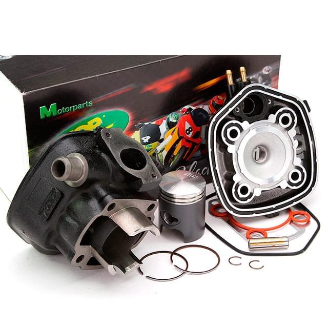 Cilindro Minarelli horizontal LC 50cc Top Performances Black Trophy