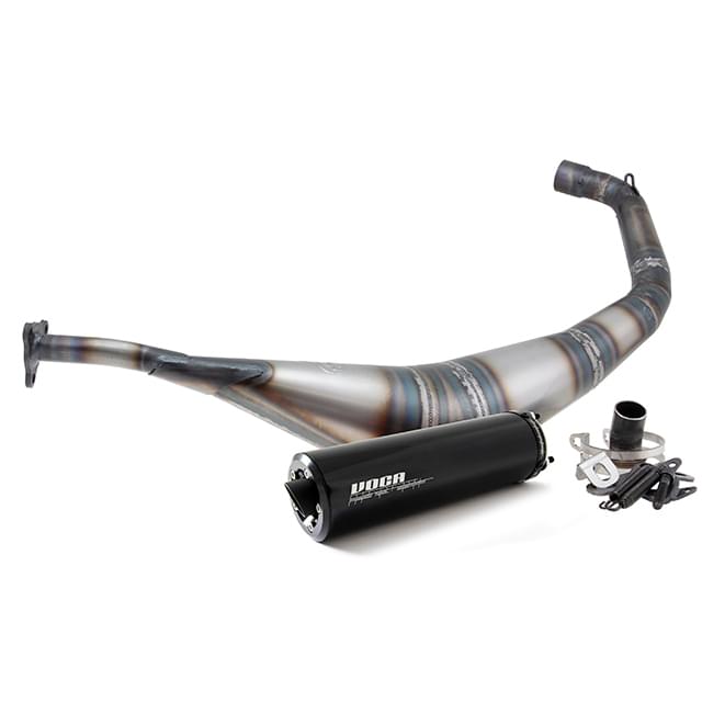 Escape Derbi Senda Warrior 50/70cc VOCA silenciador negro