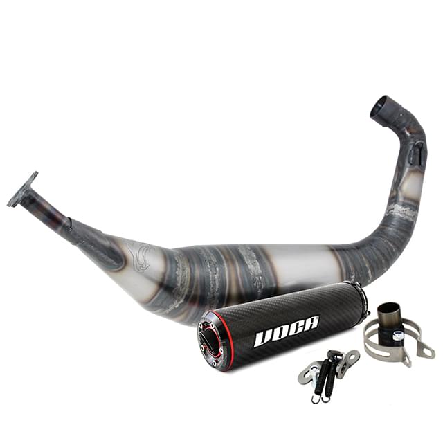 Bufanda de escape Minarelli AM6 Racing BigBore 90cc VOCA