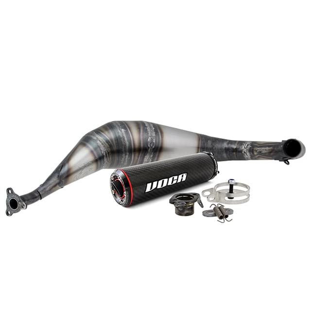 Bufanda de escape Derbi Senda Racing BigBore 90cc VOCA