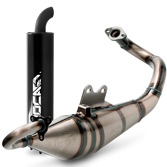 Escape Piaggio Sabotage 50/70 VOCA (CE) silenciador negro