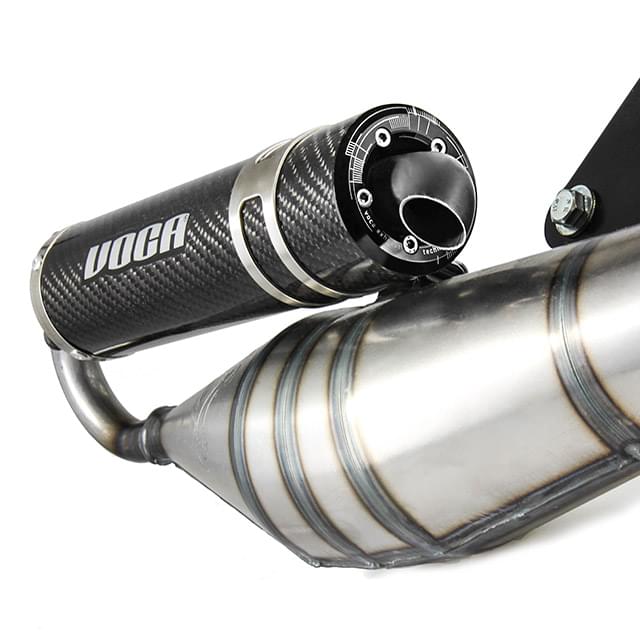Escape Minarelli vertical Sabotage 50/70 VOCA (CE) silenciador carbono