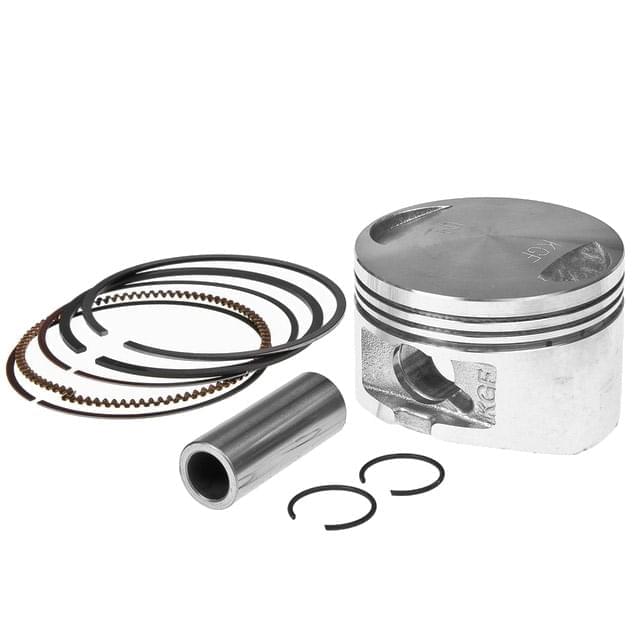 Pistón para Cilindro (kit) Airsal "Aluminio 124,6cc", d.52.4mm, carrera 57,8mm, Honda 125cc 4T