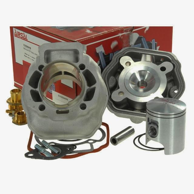 Segmentos (Kit) Airsal Racing 70cc (T6), Piaggio LC