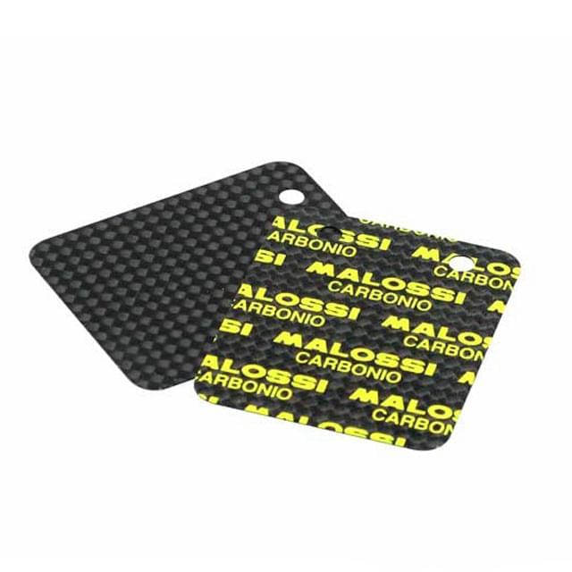 Laminas de Carbono (un par) Malossi (tipo: VL13, 45°)