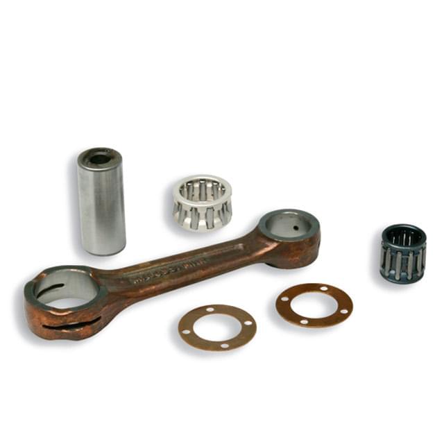 Biela Malossi MHR, 80mm, bulón de 12mm, incluye cojinete de biela, (sin bulón)