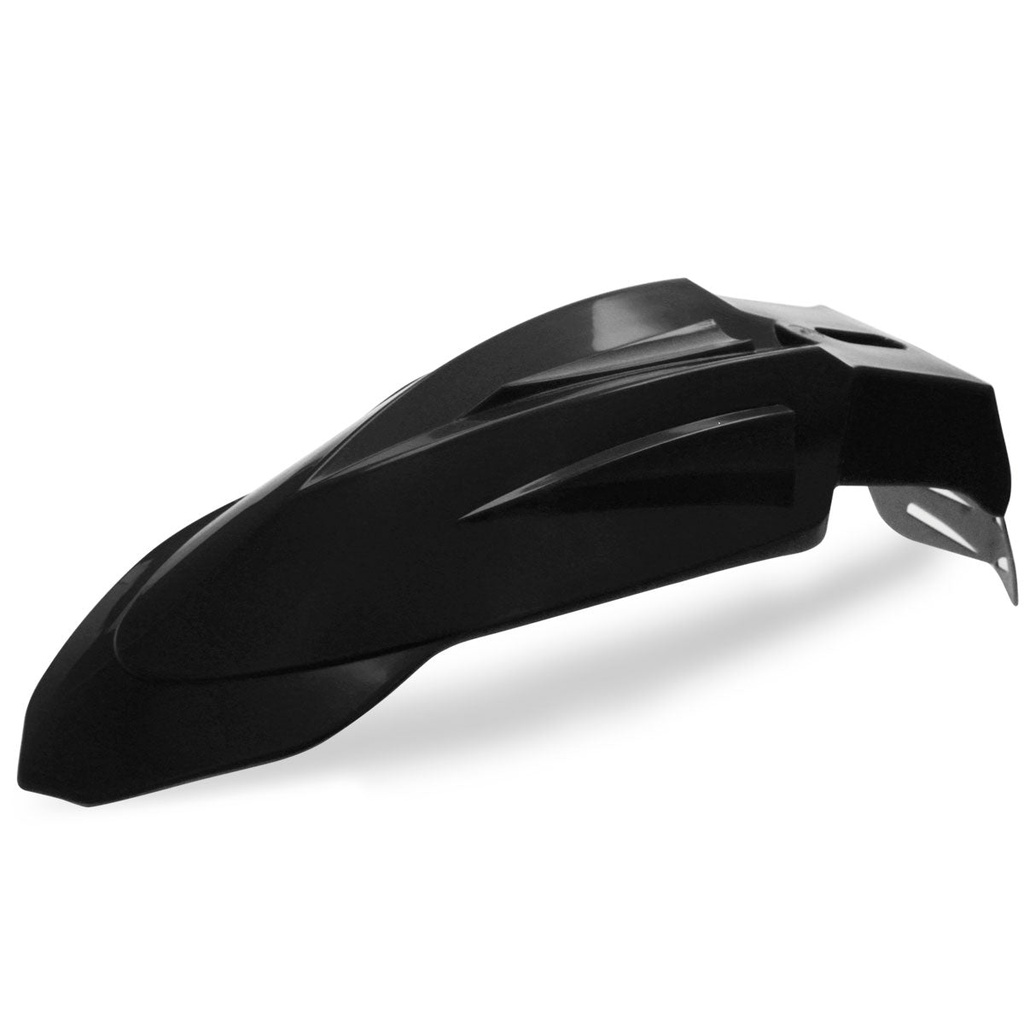 Guardabarros delantero Supermotard universal HP - Negro