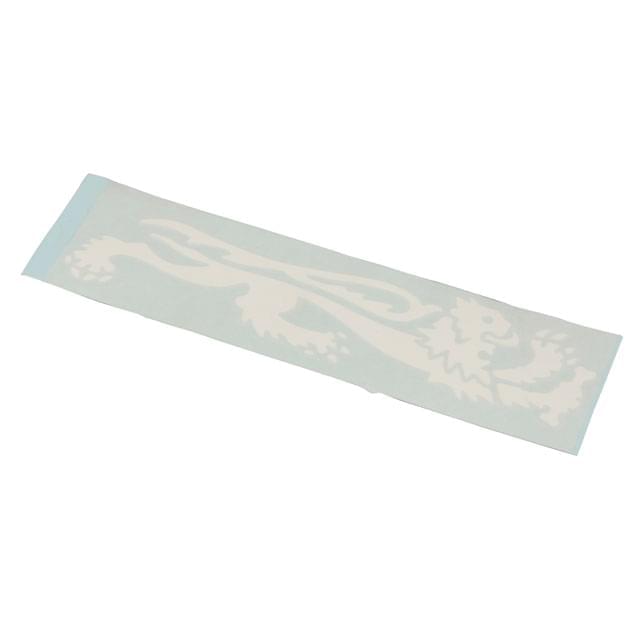 Pegatina transfer Malossi "León" - blanco/derecha 22 cm